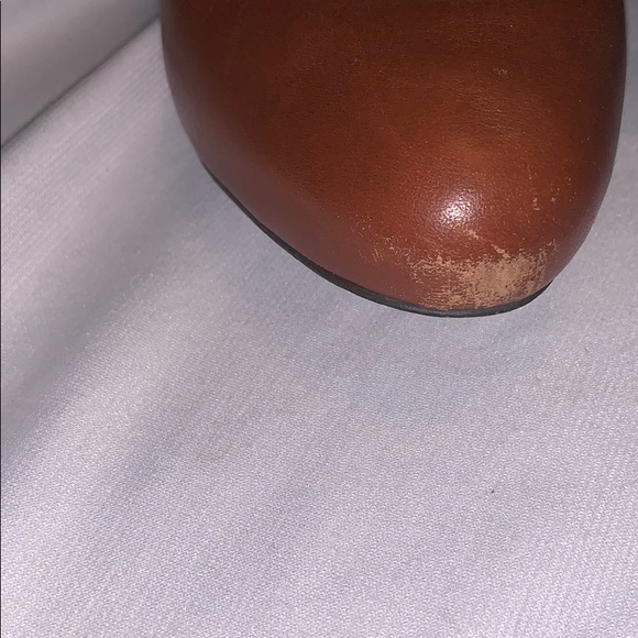 Steve Madden knee high brown heeled boots - Picture 5 of 7